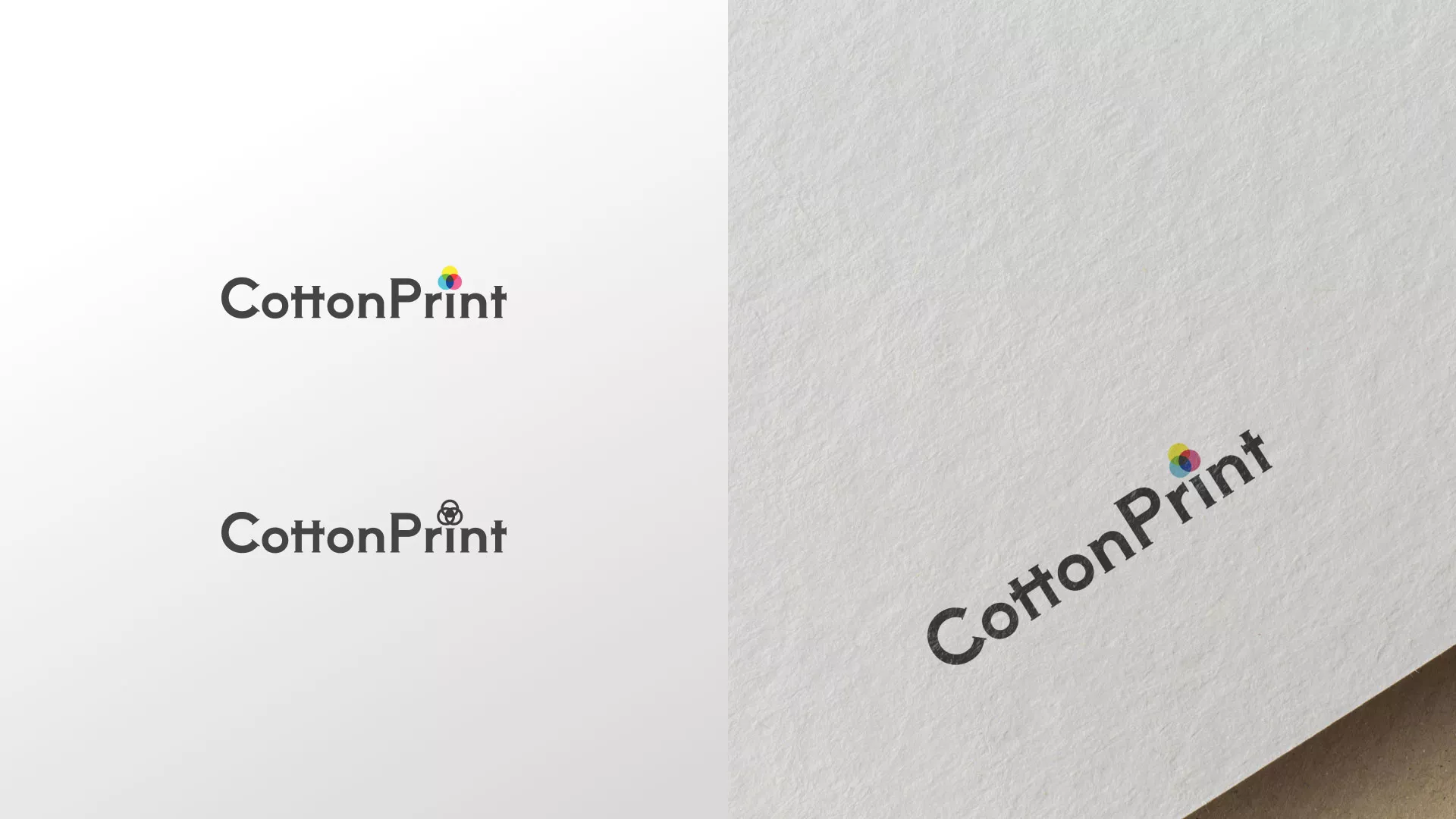 Создание логотипа компании «CottonPrint» в Рославле