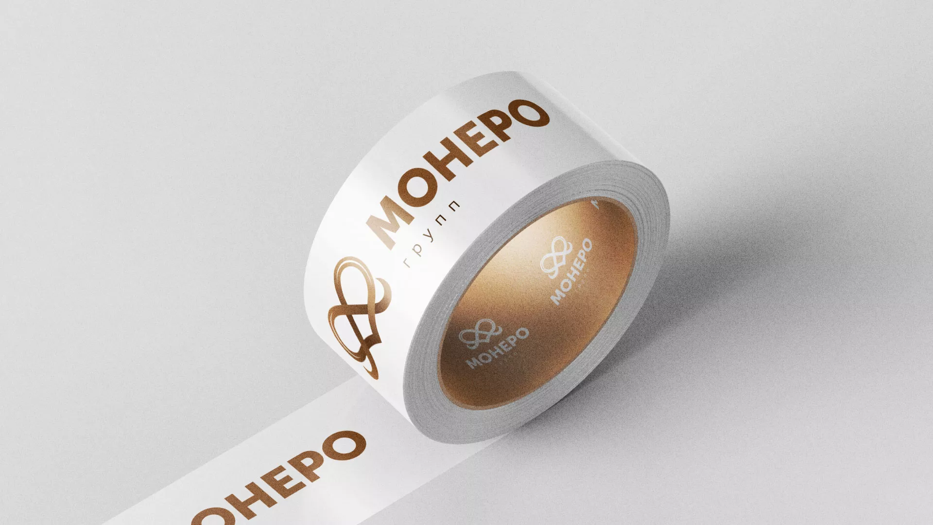 Создание логотипа компании «Монеро групп» в Рославле