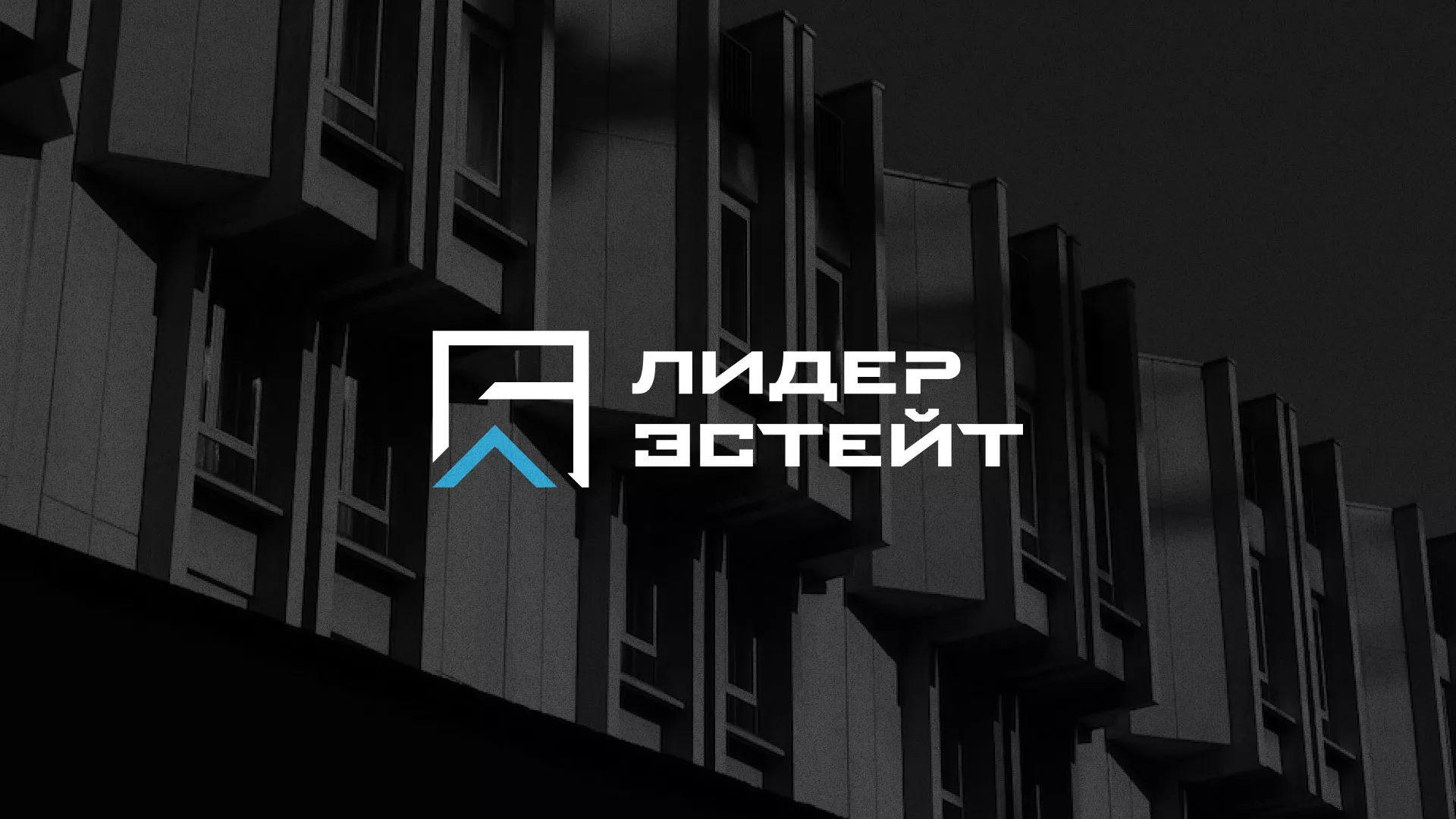 Разработка логотипа агентства недвижимости «Лидер Эстейт» в Рославле