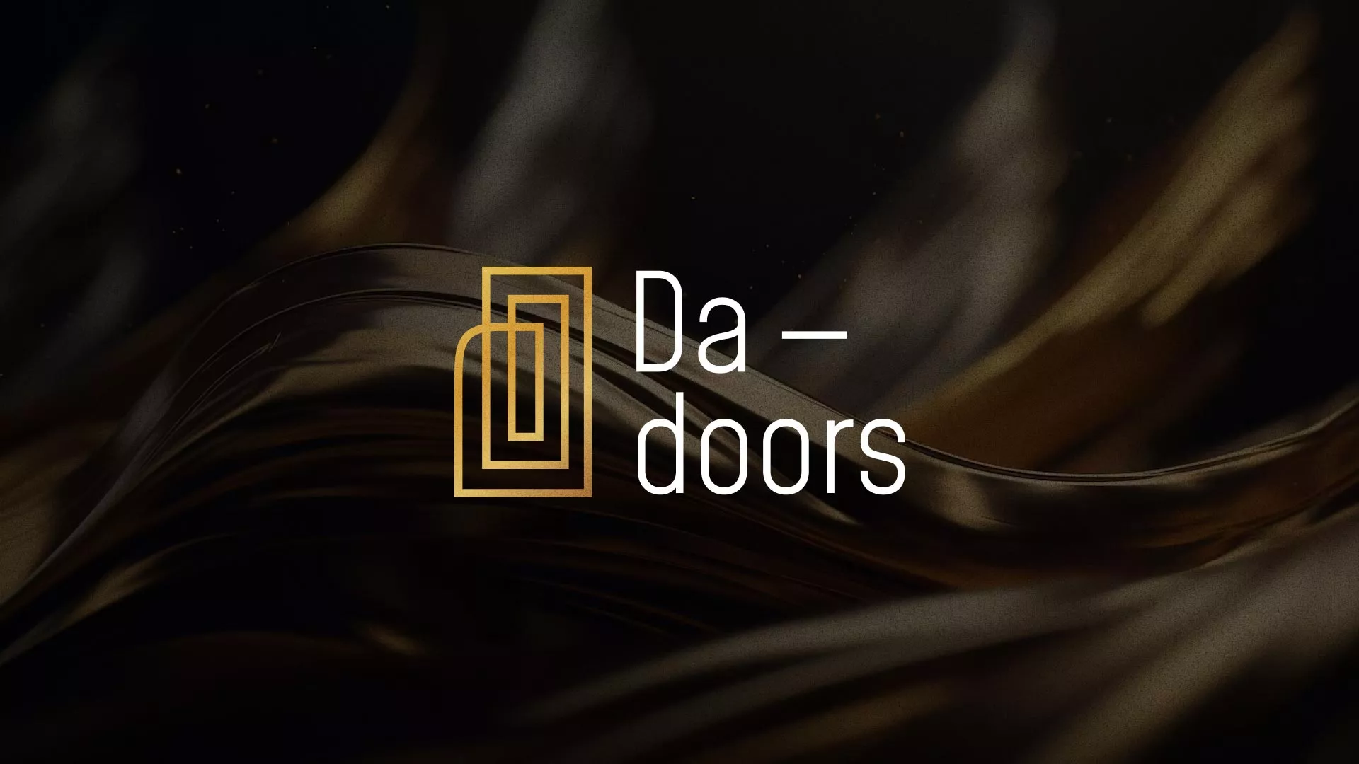 Разработка логотипа для компании «DA-DOORS» в Рославле